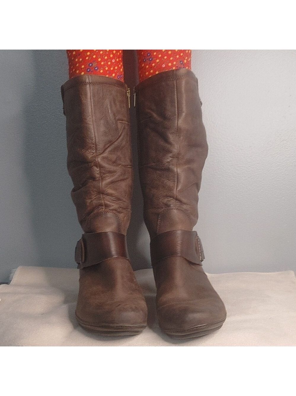 Pikolinos Brujas 38 Brown Soft Leather Slouchy Boot Steampunk Comfort Whimsygoth - Picture 4 of 16
